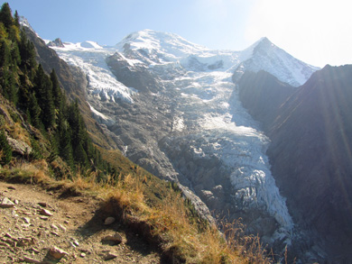 Le glacier de Taconnaz