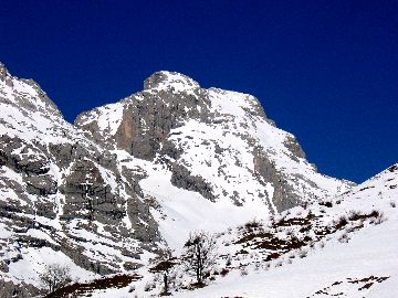 La face sud de la Pointe blanche