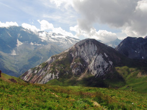 Face nord du petit Mont blanc