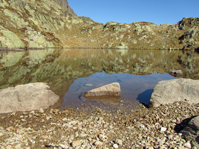 Un des lacs de Chserys
